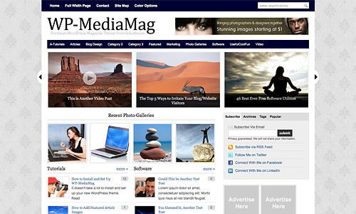 wp mediamap wordpress theme