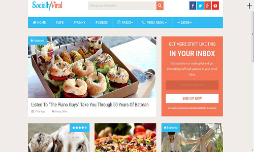 socially viral wordpress theme