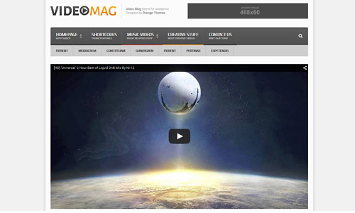 videomag wordpress theme