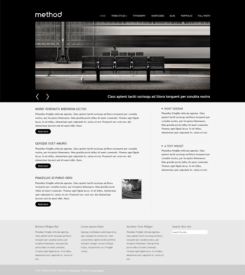 method wordpress theme